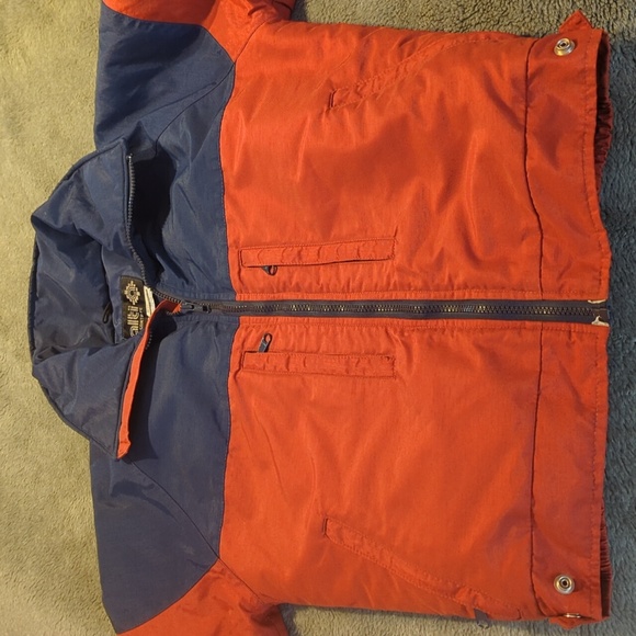 Alti Ski Patrol jacket, Vintage, Mens Small, Rust and Dark Blue, - Picture 4 of 13